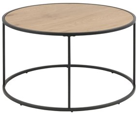 Masă de cafea SARON stejar/negru