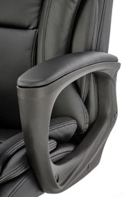 Scaun de birou Mario negru H124 cm