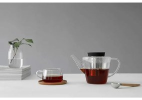Ceainic INFUSION Viva Scandinavia V27801, 1 L, Infuzor, Capac silicon, Transparent
