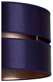 Plafonieră Duolla DUO 1xE27/15W/230V d. 40 cm albastru/auriu