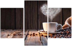 Tablou - Timp pentru cafea (90x60 cm)