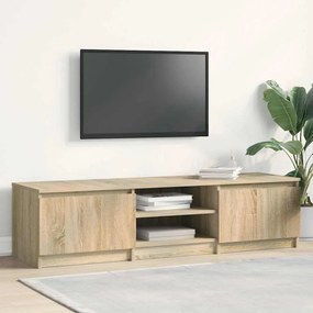 vidaXL Dulap TV, stejar sonoma, 140x40x35,5 cm, lemn prelucrat