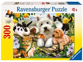 PUZZLE ANIMALE PRIETENOASE, 300 PIESE (RVSPC13160)
