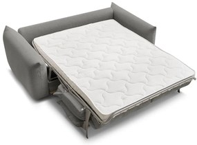 Canapea gri extensibilă 214 cm Ernest – Bobochic Paris