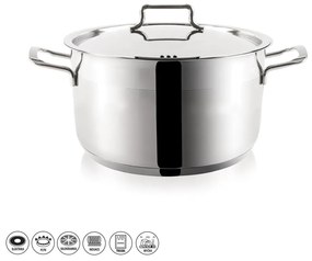 Oală inoxidabilă cu capac Orion Anett, 4,3 l