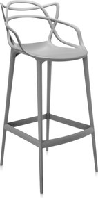 Scaun pentru bar A.I. STOOL RECYCLED, î. 75 cm, diferite culori - Kartell Culoare: alb