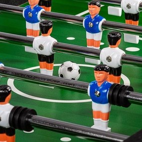 Masă de fotbal Leeds Cyber, 140x73x87 cm