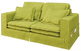 Canapea verde-deschis 196 cm Nora – Ropez