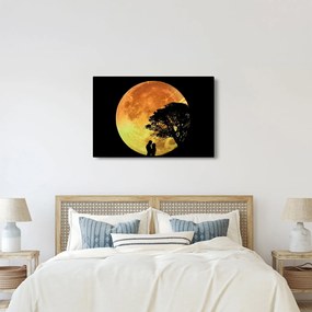 Tablou cu umbre în lumina lunii (90x60 cm)