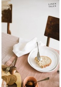 Set 2 șervete din in Linen Tales, alb