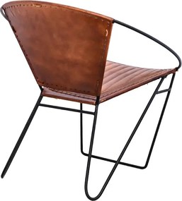 OFERTA Fotoliu de design PANCHO maro calitate II