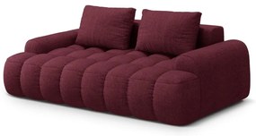 Canapea burgundy 200 cm Linz – Cosmopolitan Design
