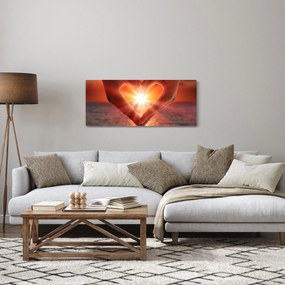 Tablou - Soare în inimă (120x50 cm)