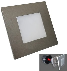 Corp de iluminat LED de orientare STEP LIGHT 16xLED/1W/230V Emithor 48305