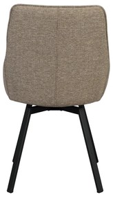 Scaune de dining bej 2 buc. Alison – Rowico