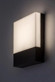 Aplica LED iluminat exterior, Protectie IP44, Gimone negru