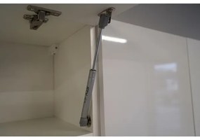 Mobilă de bucătărie CELESTE 180 cm, alb lucios