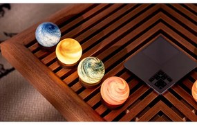 Decorațiune luminoasă în culoare naturală închisă cu USB ø 12 cm Galaxy Breeze – Gingko