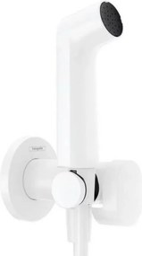 Dus igienic alb mat Hansgrohe S EcoSmart Bidette
