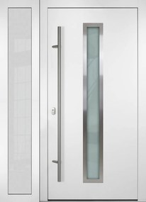 Usa Metalica de intrare in casa Turenwerke DS92 cu luminator lateral Alb, 1420 X 2120, DS92-01