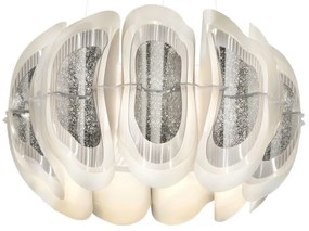 Lustra suspendata LED Fiordlys Round Silver
