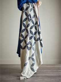 Pătură din amestec de bumbac 130x155 cm Forma – Bloomingville