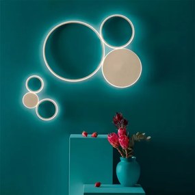 Ondaluce - Aplica de perete LED reglabilă POIS LED/42W/230V, aurie