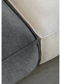 Colțar gri (cu colț pe partea dreaptă/în formă de "U") Flex Felix – Miuform