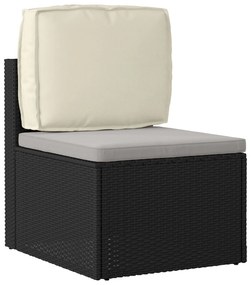 vidaXL Pernă pentru spătar crema, 50 x 40 x 12 cm, din țesătură Oxford