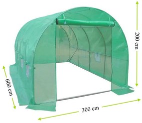 Folie de seră 3X6X2 m (fără ramă)