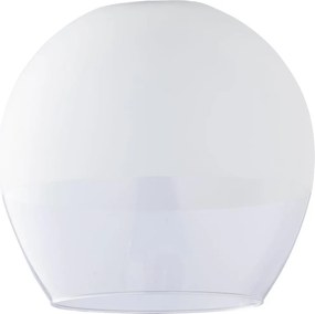 Sticlă de schimb pentru lustrul KULA E27, diametru 38 cm, albă/transparentă