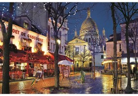 Orașe Montmarte Puzzle Paris 1500 piese Compact Clementoni