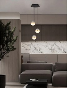 Lustra cu 3 Pendule LED stil modern ALAZ