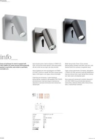 Spot LED de perete Redo 01-2340 TOMIX LED/3,2W/230V negru