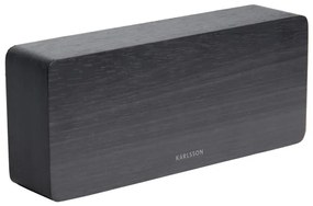 Ceas alarmă cu aspect de lemn, Karlsson Tube, 21 x 9 cm