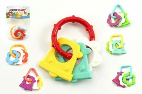 Jucării dentiție plastic 8 cm 0luni+