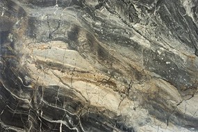 Masa Extensibila cu Blat Ceramic, Taupe, INFINITY 180-220-260cm