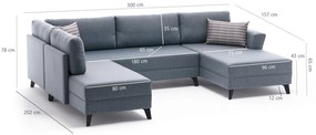 Canapea extensibilă Belli (bordo). 1062998