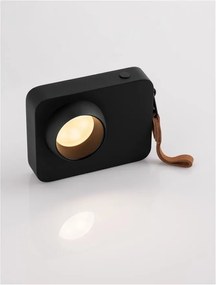 Lampa de masa LED portabila KEDROS negru