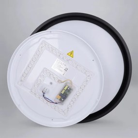 Brilagi - Lampă LED dimabilă MATTEO LED/48W/230V, 3000-6500K, Ø 41 cm, negru +DO