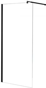 River Walk în perete de duș 70x190 cm negru