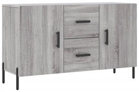 828186 vidaXL Servantă, gri sonoma, 100x36x60 cm, lemn compozit