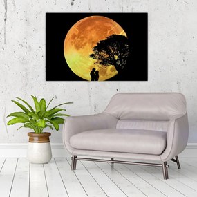 Tablou cu umbre în lumina lunii (90x60 cm)