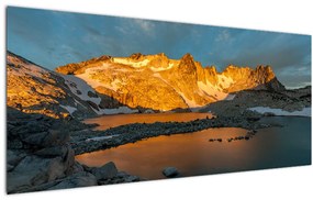 Tablou cu peisaj montan (120x50 cm)