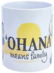 Disney Lilo și Stitch Family cană de porțelan 325 ml (11 oz) în cutie de cadou