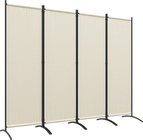 Outsunny Paravan Pliabil de Divizare Camera din 4 Panouri