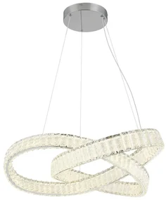 Lustra LED dimabila cu telecomanda cristale K5 MUCKY