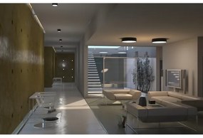 Plafonieră LED dimabilă Immax NEO 07202L RONDATE 53W/230V negru Tuya + telecomandă