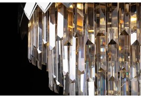 Lustră pe tijă CARISMA 9xE14/40W/230V crom mat