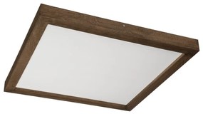 Plafonieră LED dimabilă Brilagi WOODY FRAME LED/50W/230V stejar 60x60 cm IP44 + telecomandă